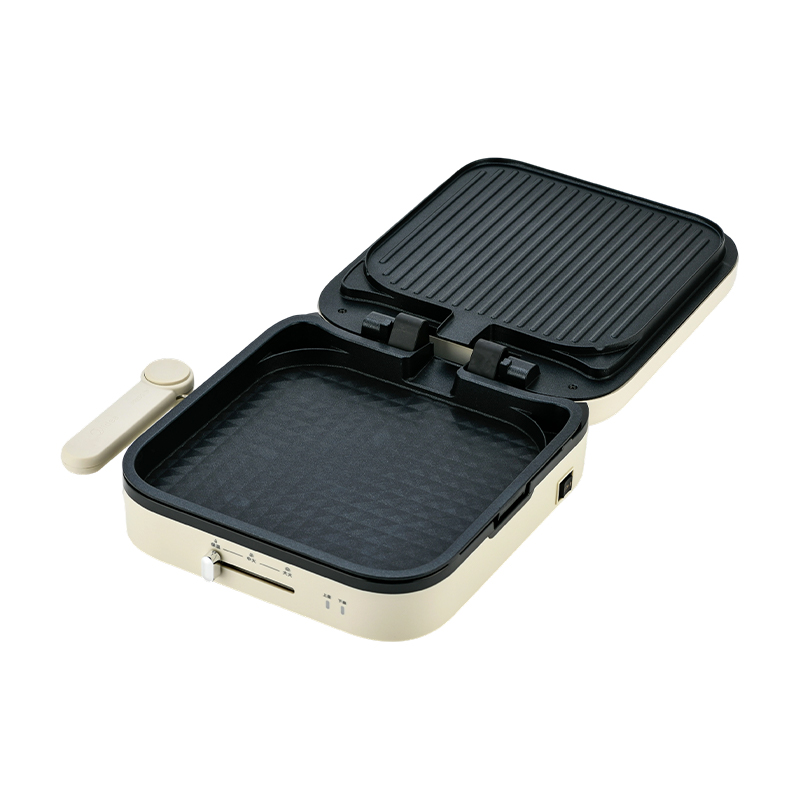 BJX-S023 28x28cm stor tallrik med temperaturkontroll Panini & Grillmaskin