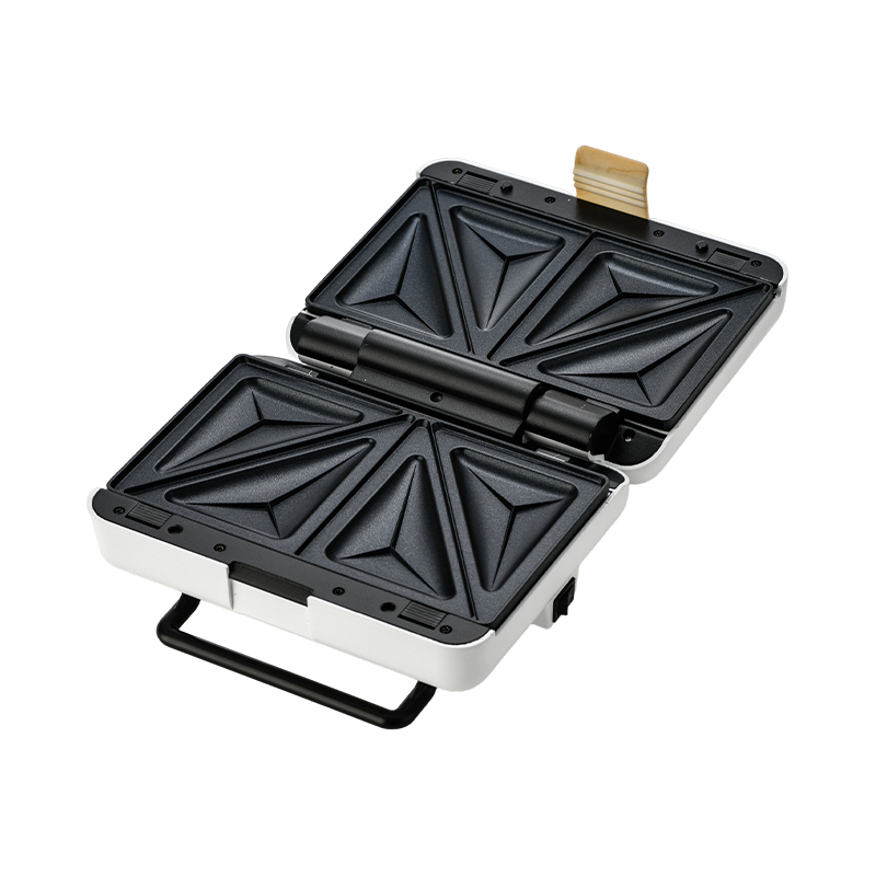 BJX-S025 2-skiva 180° öppen, utbytbar tallrik smörgås- och grillmaskin
