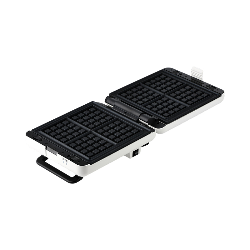 BJX-S026 4-skiva 180° öppen grill- och smörgåsmaskin med kontroll i 3 nivåer och oljedroppbricka